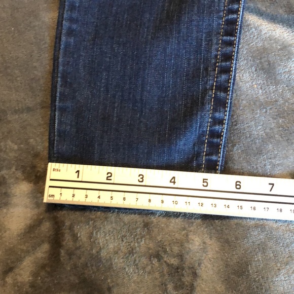 Women’s size 14 seven7 high rise skinny tummy less blue jeans - Picture 3 of 13